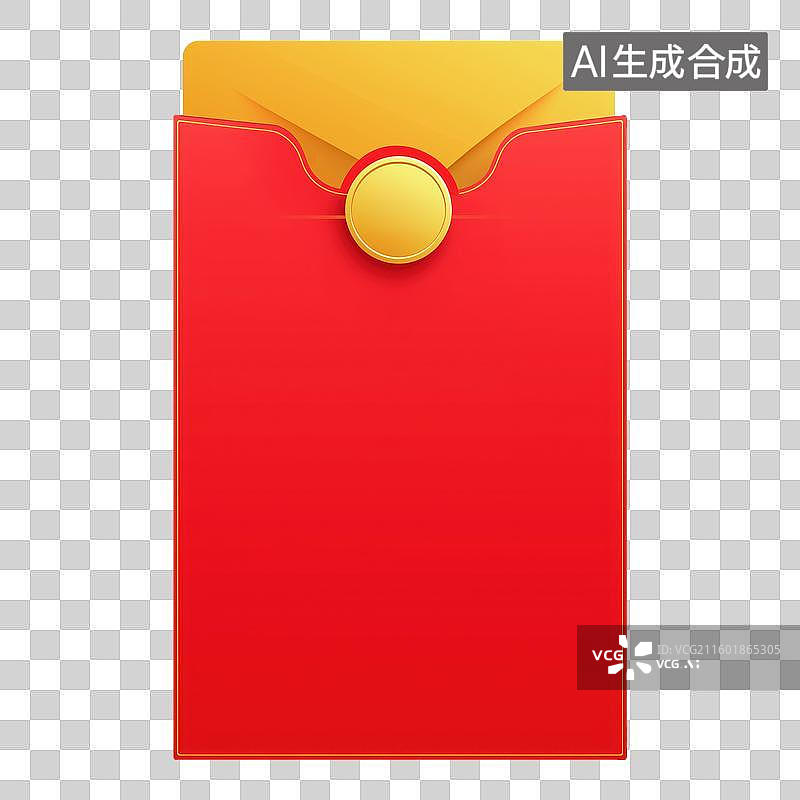 【AI数字艺术】红包里面装着优惠券图片素材