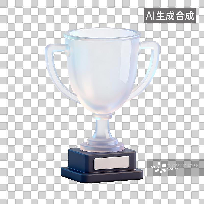 【AI数字艺术】奖杯背景背景图片素材