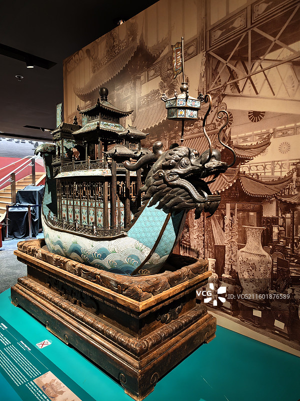 香港海事博物馆里的藏品图片素材