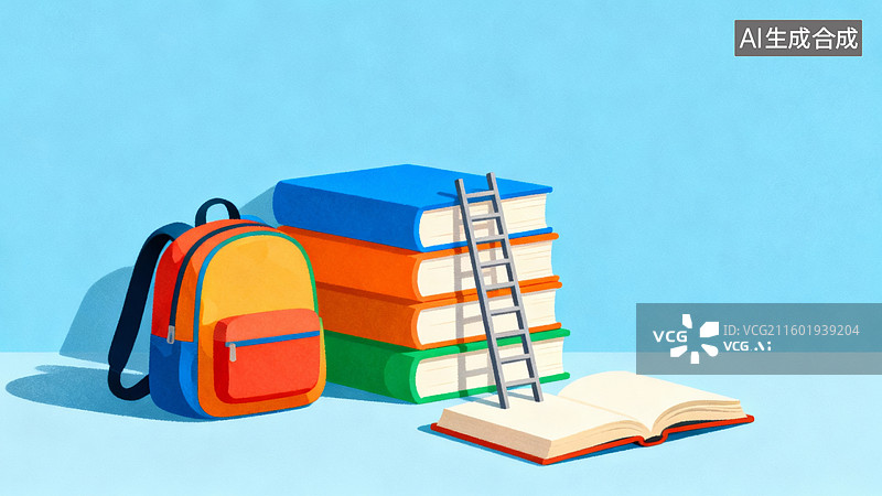 【AI数字艺术】毕业文凭，读书智慧图片素材