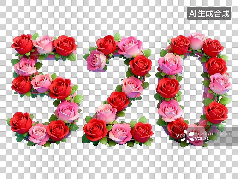 【AI数字艺术】艺术立体数字卡通插画图片素材