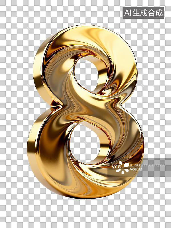 【AI数字艺术】艺术立体数字卡通插画图片素材