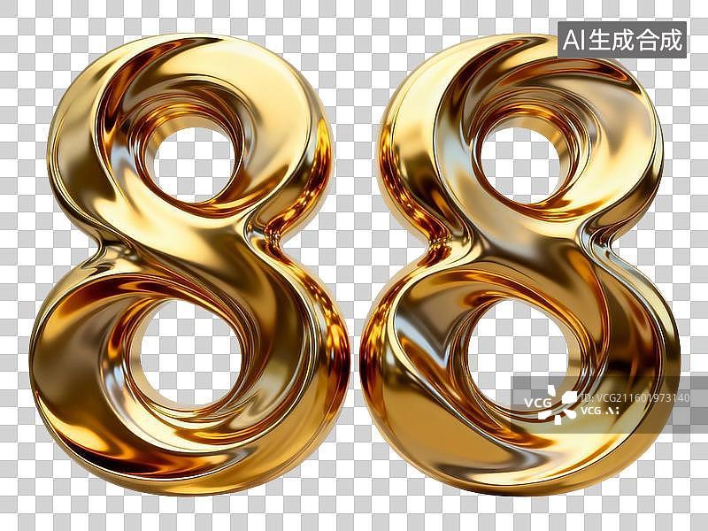 【AI数字艺术】艺术立体数字卡通插画图片素材