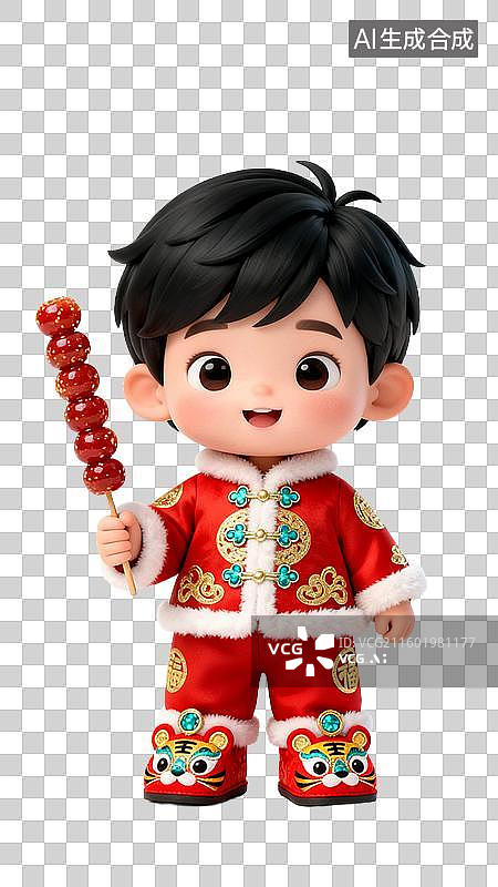 【AI数字艺术】一个小男孩图片素材