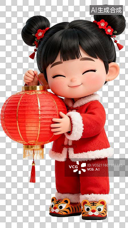 【AI数字艺术】一个小女孩图片素材