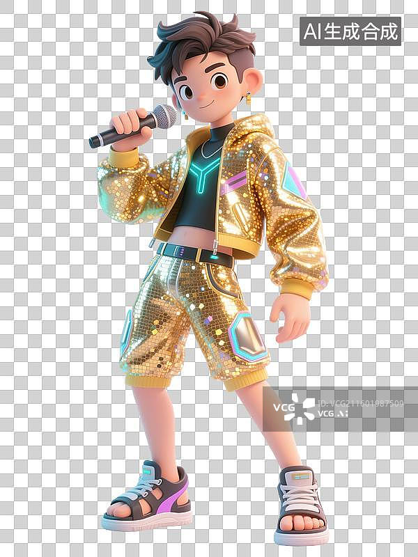 【AI数字艺术】mbti理论职业心理性格测试ESFP表演者16种人格类型探险家SP型外向感觉情感知觉3D角色形象模型图片素材