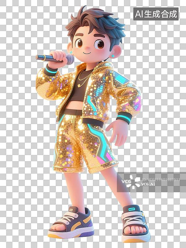 【AI数字艺术】mbti理论职业心理性格测试ESFP表演者16种人格类型探险家SP型外向感觉情感知觉3D角色形象模型图片素材