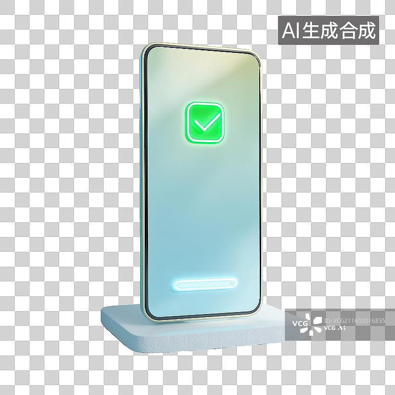【AI数字艺术】支付成功手机界面图片素材