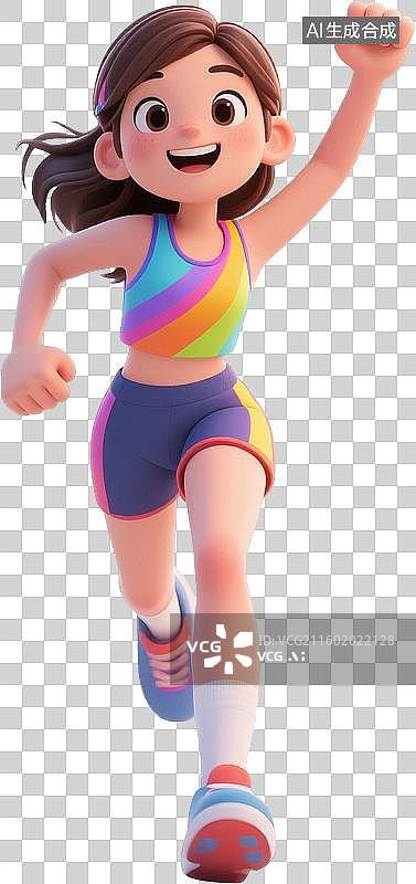 【AI数字艺术】体育运动主题人物图片素材