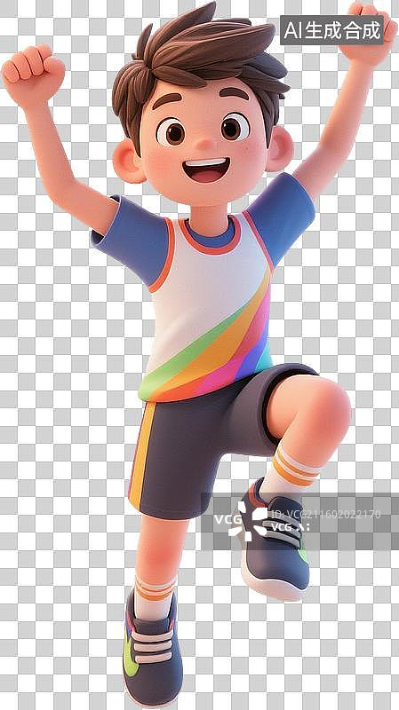 【AI数字艺术】体育运动主题人物图片素材