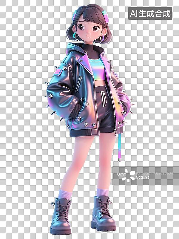 【AI数字艺术】mbti理论职业心理性格测试ISTP鉴赏家16种人格类型探险家SP型内向感觉思考知觉3D角色形象模型图片素材