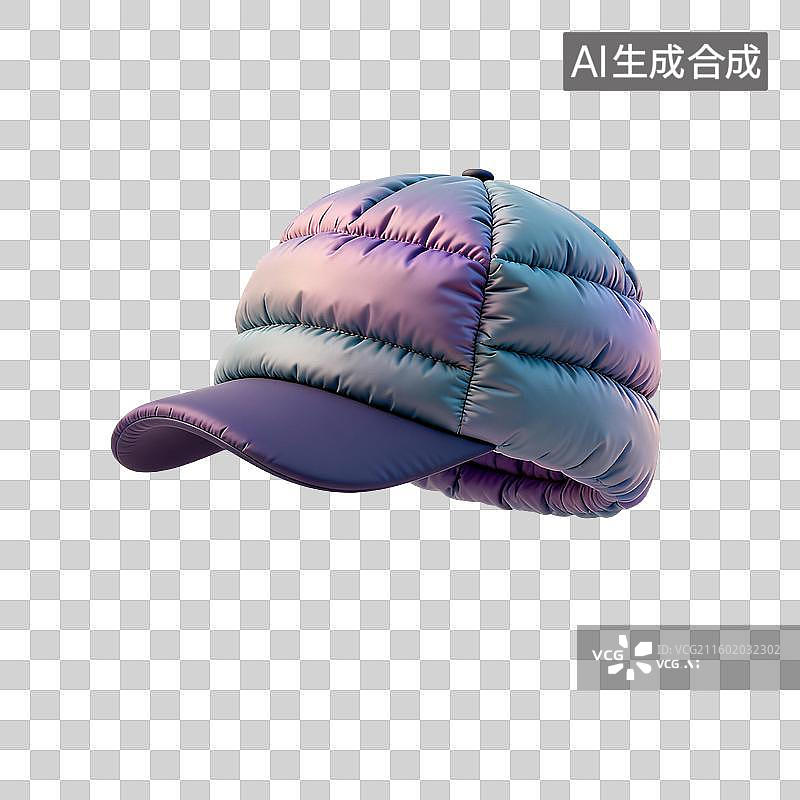 【AI数字艺术】膨胀风格的帽子图片素材
