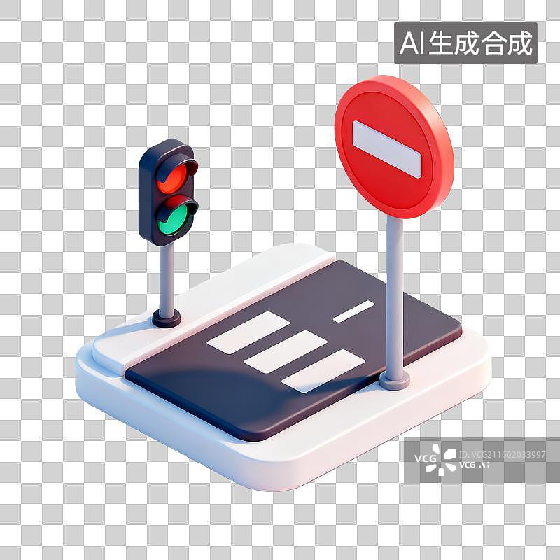 【AI数字艺术】智慧交通智能停车系统图标图片素材