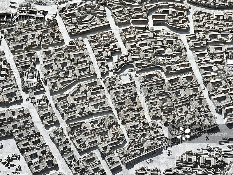 甘肃临夏八坊十三巷砖雕图片素材