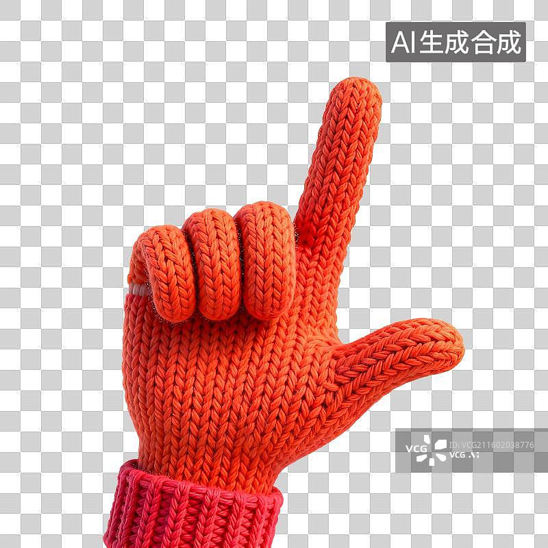 【AI数字艺术】可爱童趣毛线针织风格元素建模图片素材