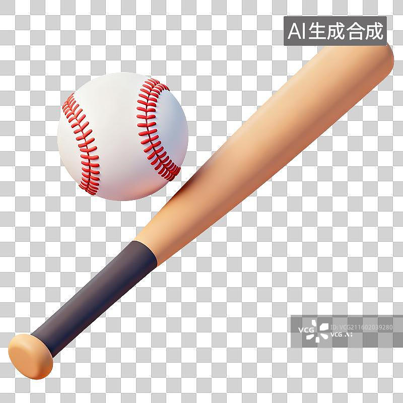 【AI数字艺术】棒球运动插画图片素材