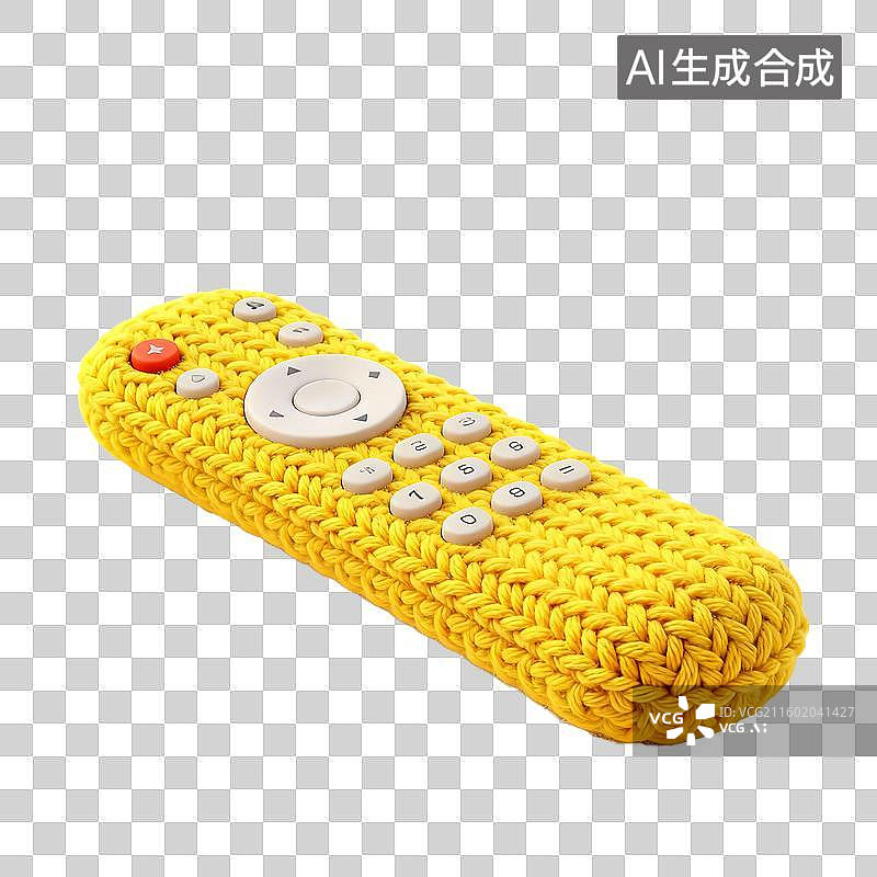 【AI数字艺术】可爱童趣毛线针织风格元素建模图片素材