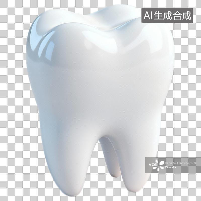 【AI数字艺术】卡通3D立体渲染医疗健康口腔保健牙齿护理插画免抠元素图片素材