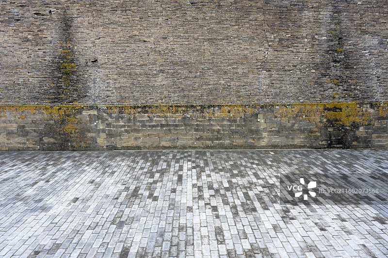 陕西榆林镇北台景区明长城遗址景点旅游建筑风光图片素材