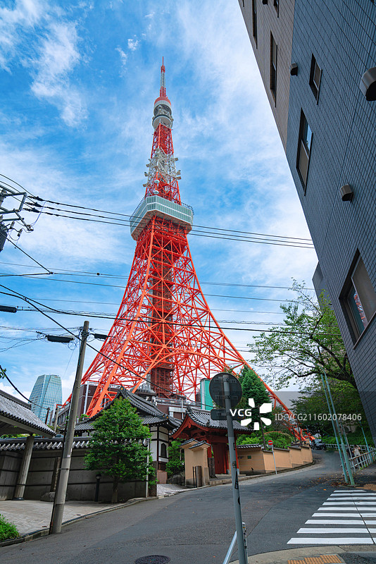 東京都，武蕆野市，吉祥寺，商业街图片素材
