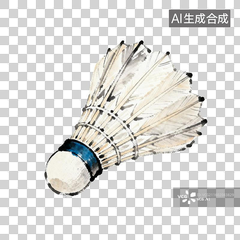 【AI数字艺术】羽毛球背景图片素材