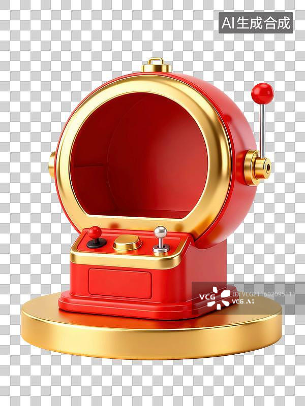 【AI数字艺术】扭扭蛋游戏抽奖设计元素图片素材