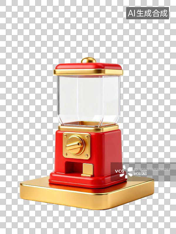 【AI数字艺术】扭扭蛋游戏抽奖设计元素图片素材