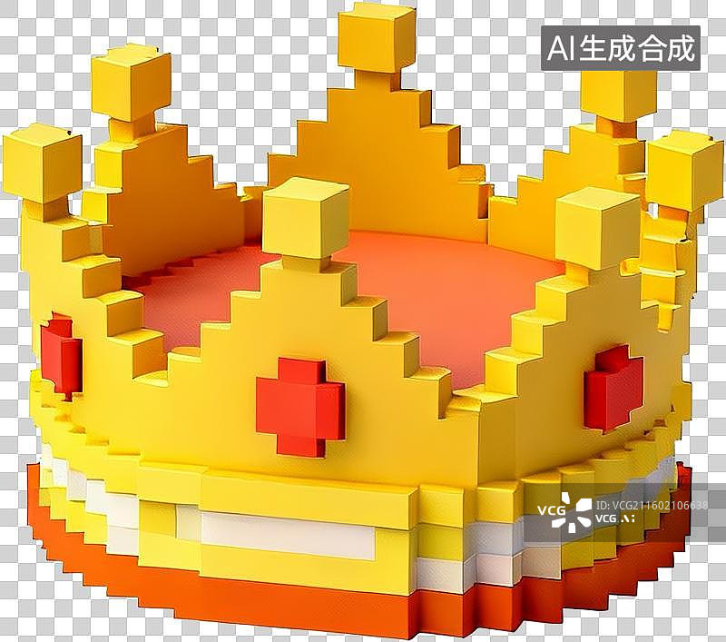 【AI数字艺术】卡通3D立体像素风格红包促销购物插画元素图片素材