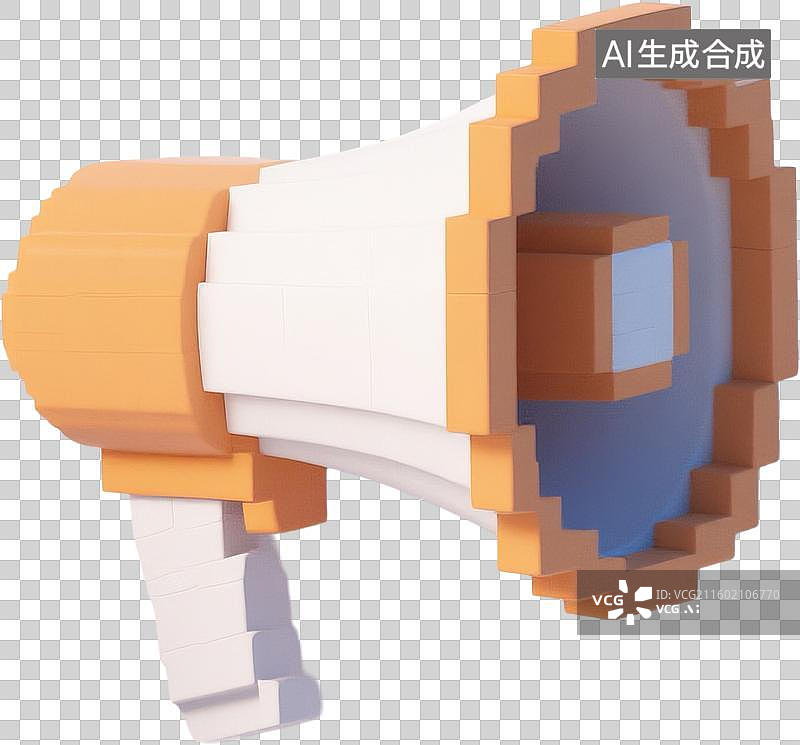 【AI数字艺术】卡通3D立体像素风格红包促销购物插画元素图片素材