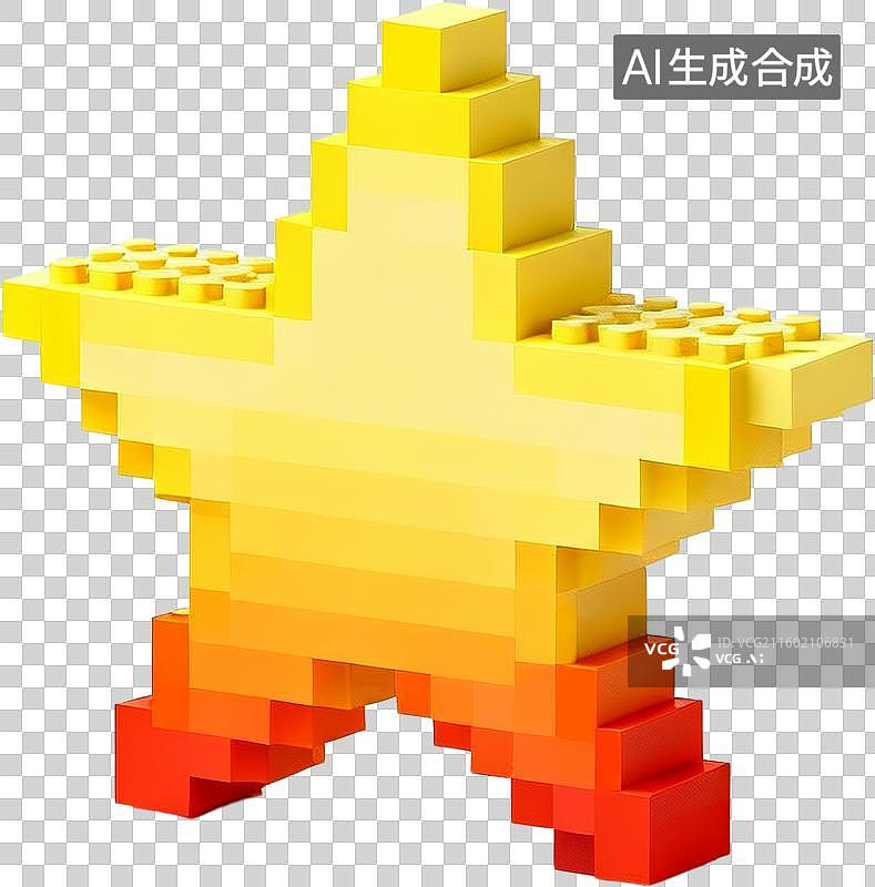 【AI数字艺术】卡通3D立体像素风格红包促销购物插画元素图片素材