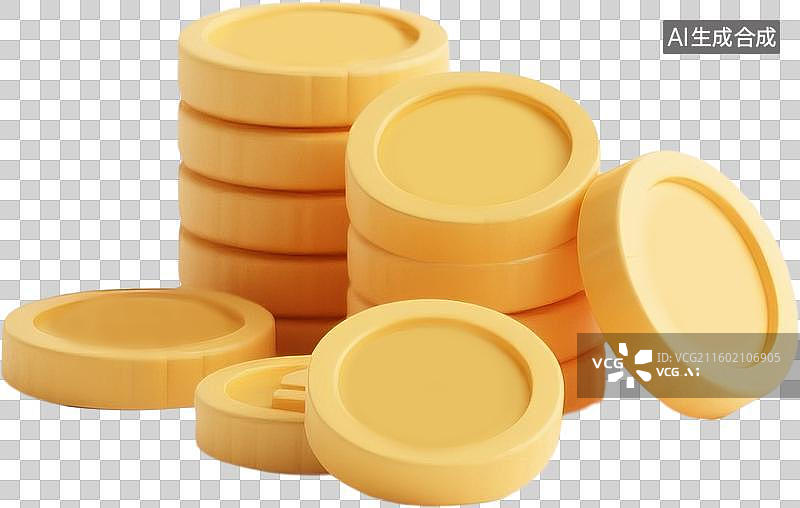 【AI数字艺术】卡通3D立体像素风格红包促销购物插画元素图片素材