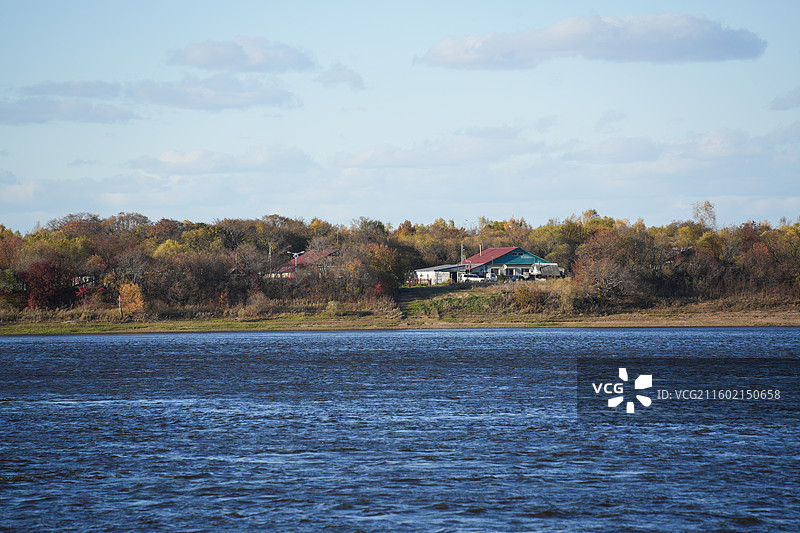 伊春嘉荫江畔公园图片素材