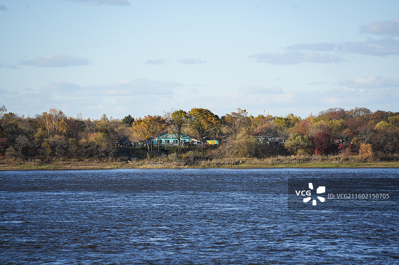 伊春嘉荫江畔公园图片素材