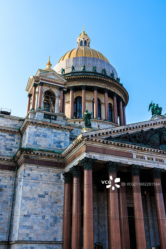 俄罗斯圣彼得堡圣以撒主教座堂图片素材
