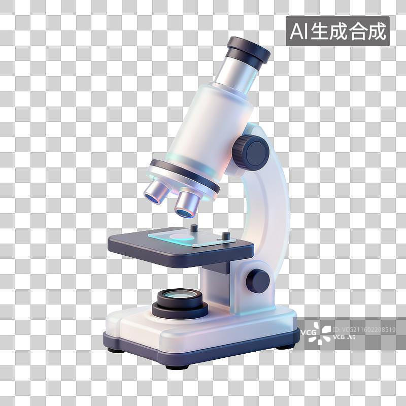 【AI数字艺术】显微镜背景图片素材