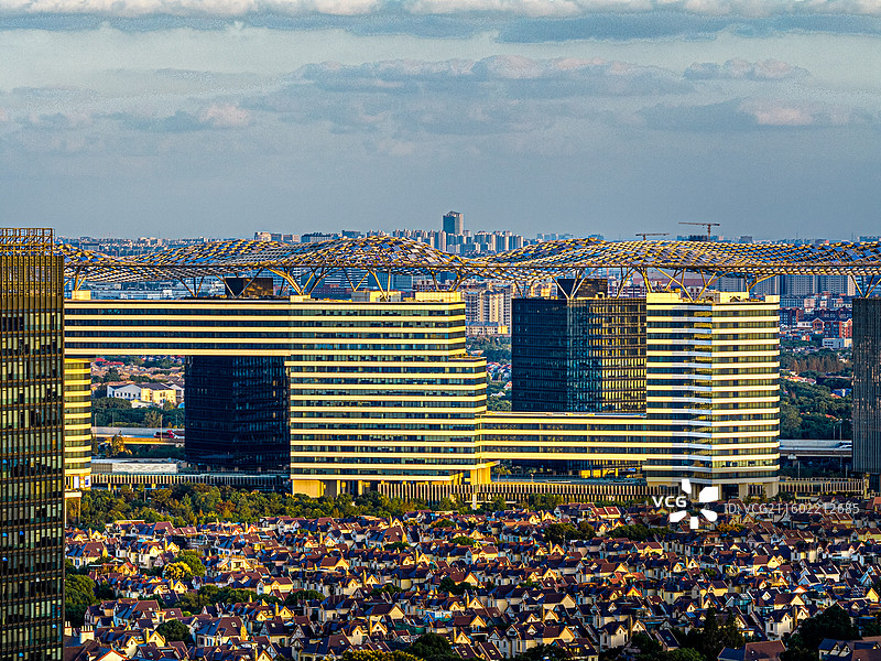 G60科创云廊 英郡雷丁小城 上海松江科技城产业雨林 长三角一体化 漕河泾松江高科技园 新桥镇九亭镇图片素材