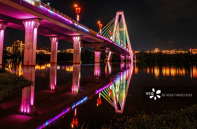 赣州飞龙大桥图片素材