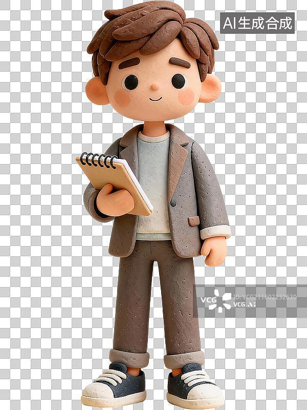 【AI数字艺术】mbti理论职业心理性格测试分析师NT型人格ENTP辩论家外向直觉思考知觉3D手工超轻黏土橡皮泥风格图片素材