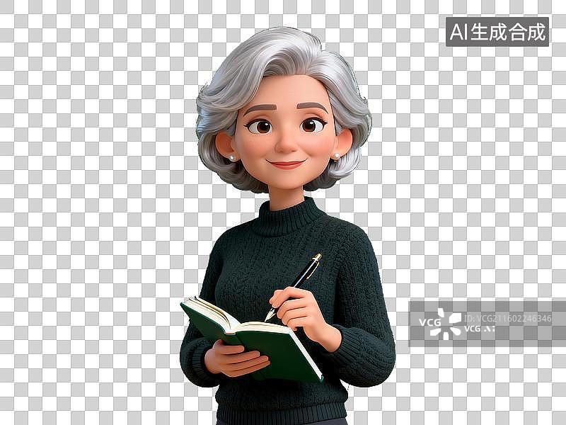 【AI数字艺术】38 妇女节致敬知性优雅成熟的女性记者、作家职业工作者图片素材