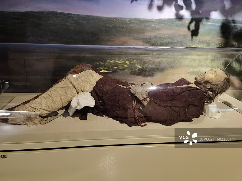 新疆维吾尔自治区博物馆，及其展品图片素材