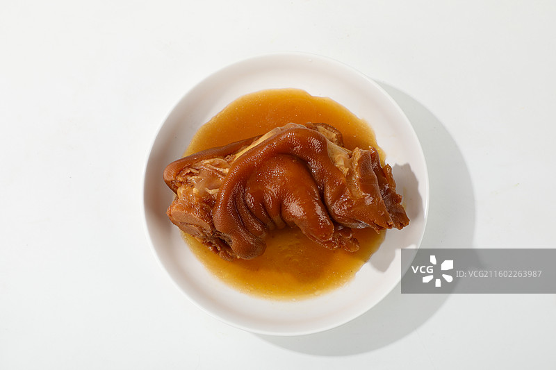 卤猪蹄图片素材