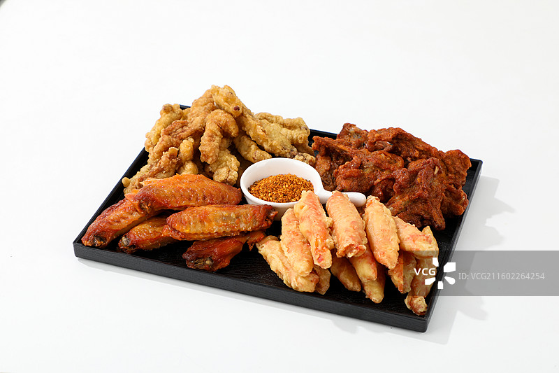 小吃拼盘图片素材