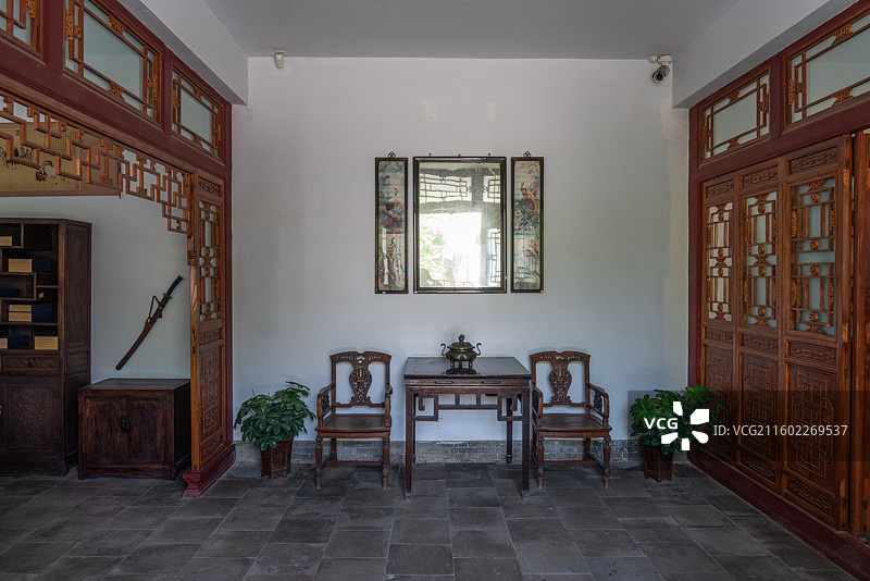 内蒙古将军衙署折房图片素材