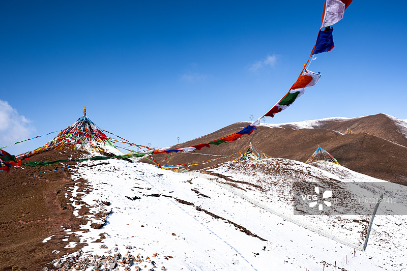 青海日月山图片素材
