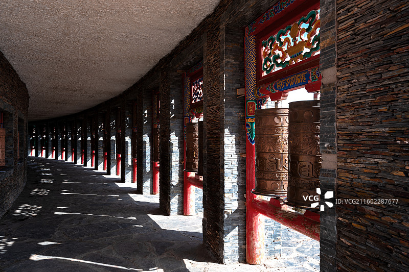 青海日月山图片素材