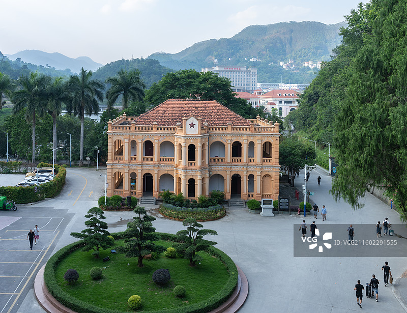 友谊关法式楼图片素材