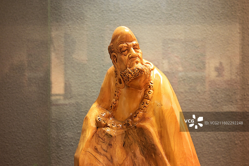 泉州 非遗 木雕 根雕 达摩 下棋 棋局 非物质文化遗产图片素材