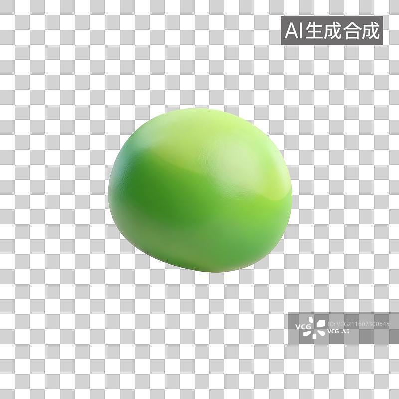 【AI数字艺术】绿色的青团图片素材