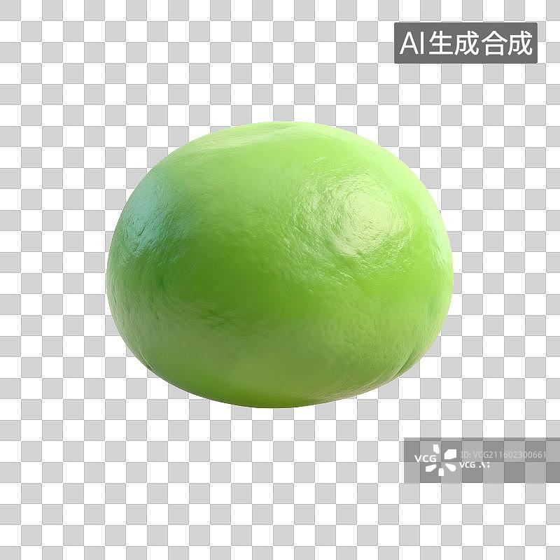 【AI数字艺术】绿色的青团图片素材