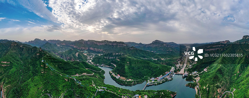 邯郸京娘湖图片素材